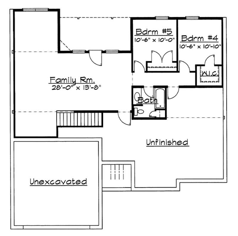 Basement Floor Plan