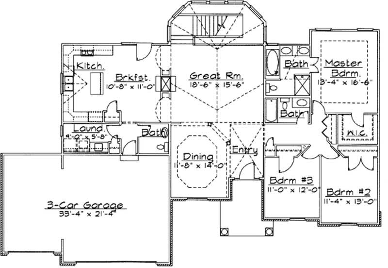 Main Level Floor Plan