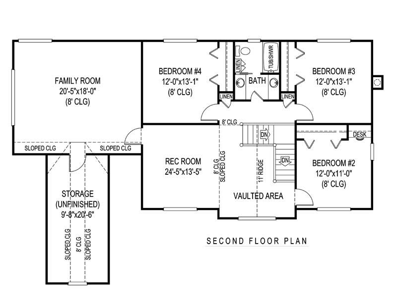 Second Floor Plan