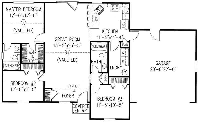 Main Level Floor Plan