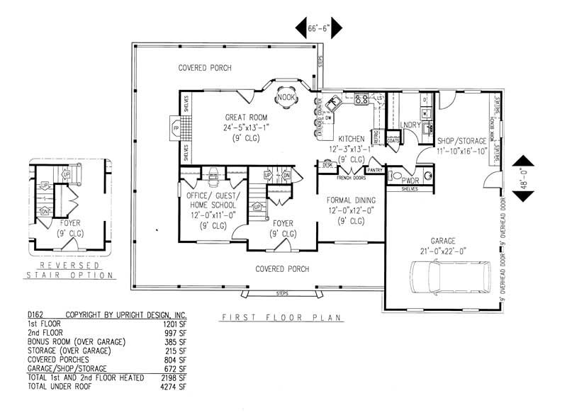 Main Level Floor Plan