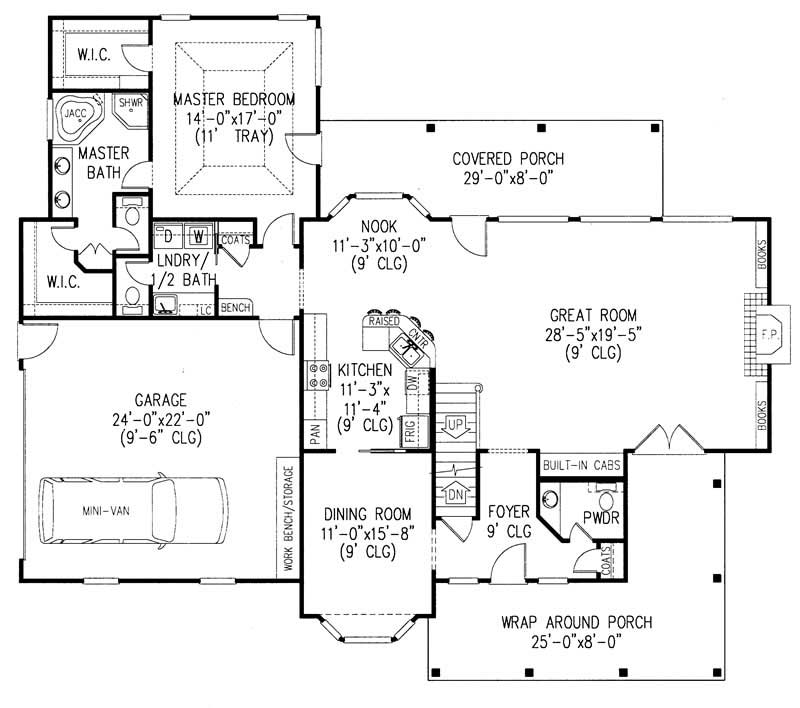 Main Level Floor Plan