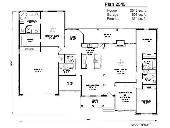 Floor Plan First Story