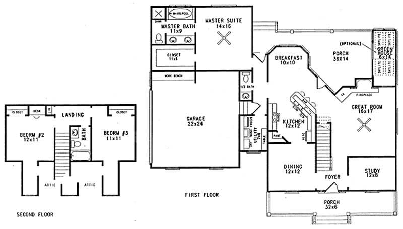 FIRST FLOOR PLAN