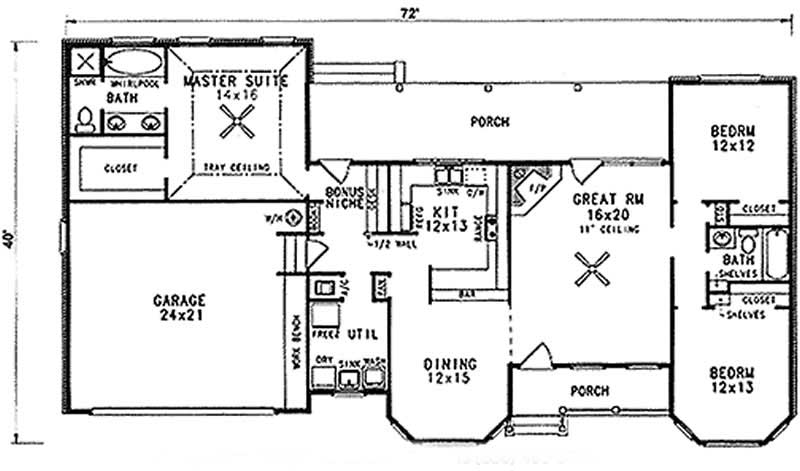 FIRST FLOOR PLAN