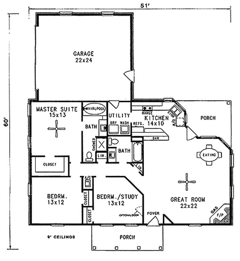 Floor Plan First Story