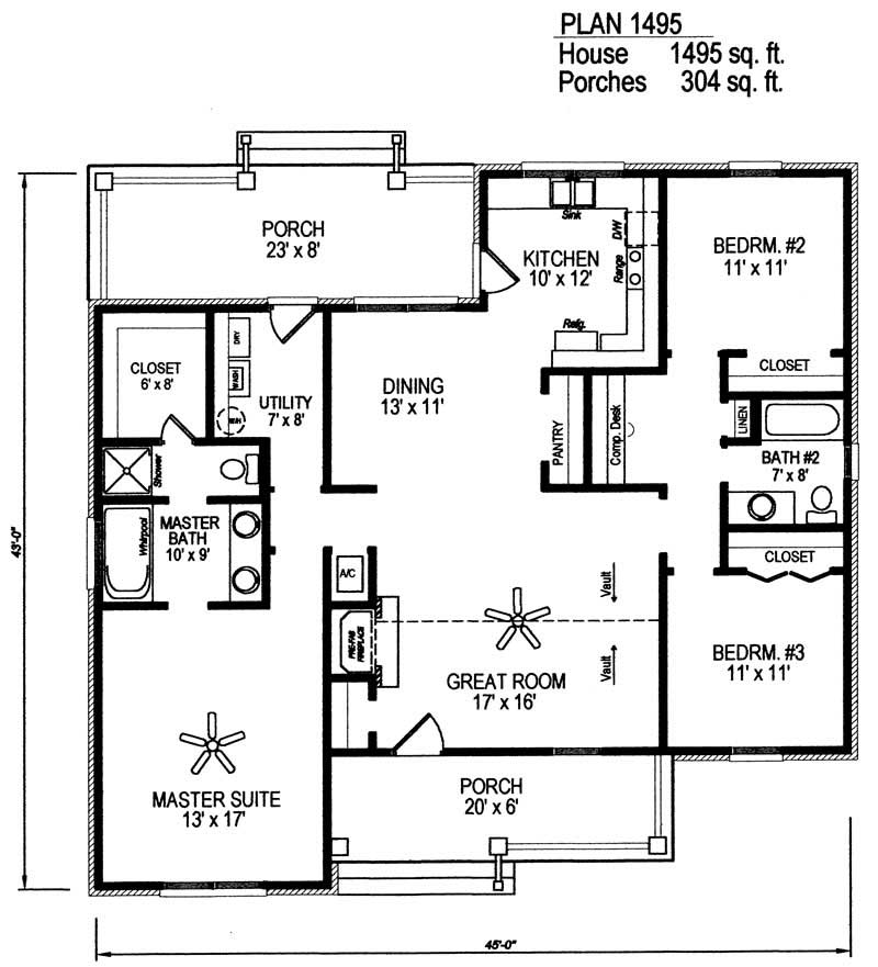 FIRST FLOOR PLAN