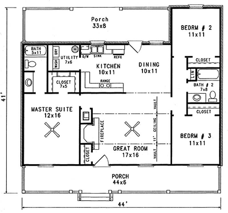 Floor Plan Main Level