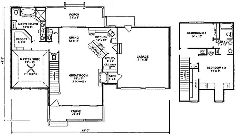 Floor Plan First Story
