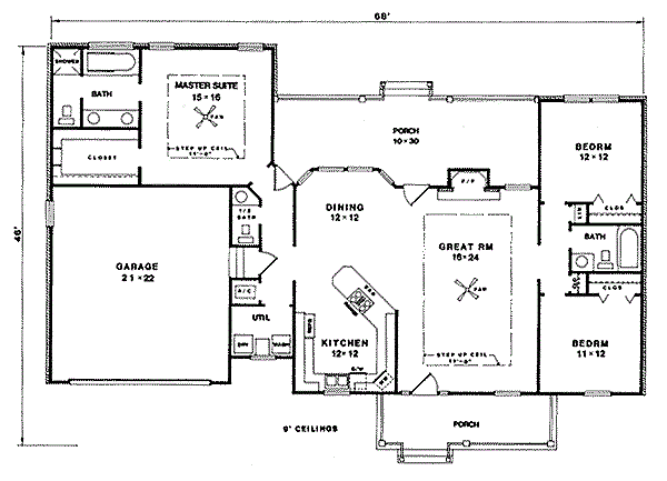 Floor Plan First Story