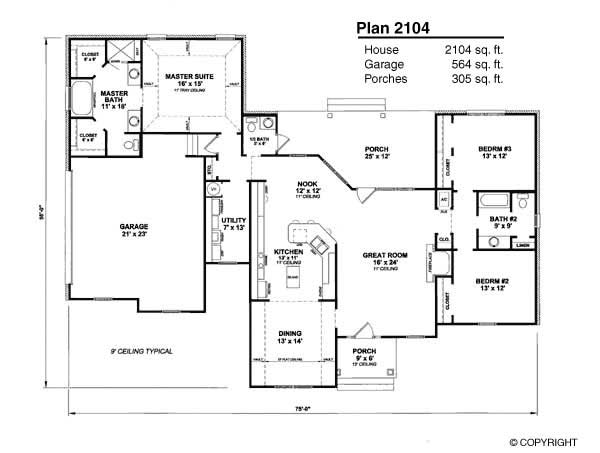 Floor Plan First Story