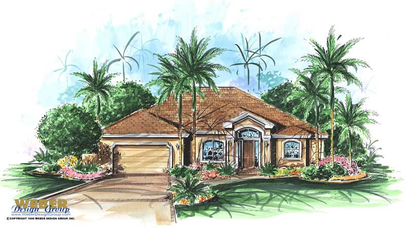 4-Bedroom, 2756 Sq Ft Contemporary Home Plan - 175-1000 - Main Exterior