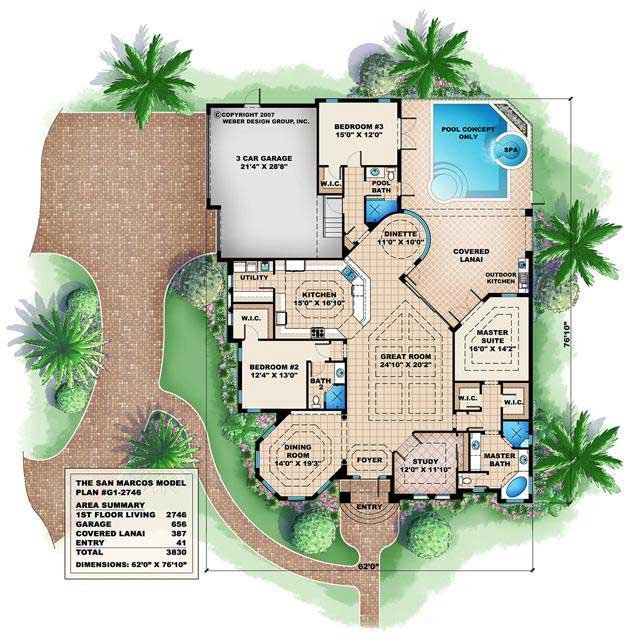 Floor Plan First Story