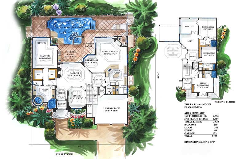 Floor Plan First Story