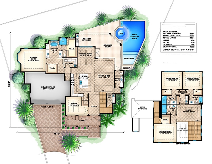 Floor Plan Main Level