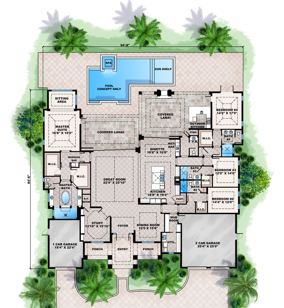 Floor Plan Main Level
