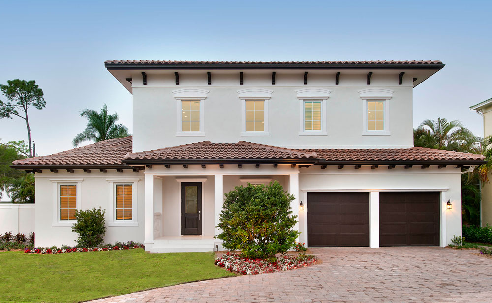 4-Bedroom, 3746 Sq Ft European House Plan - 175-1123 - Front Exterior