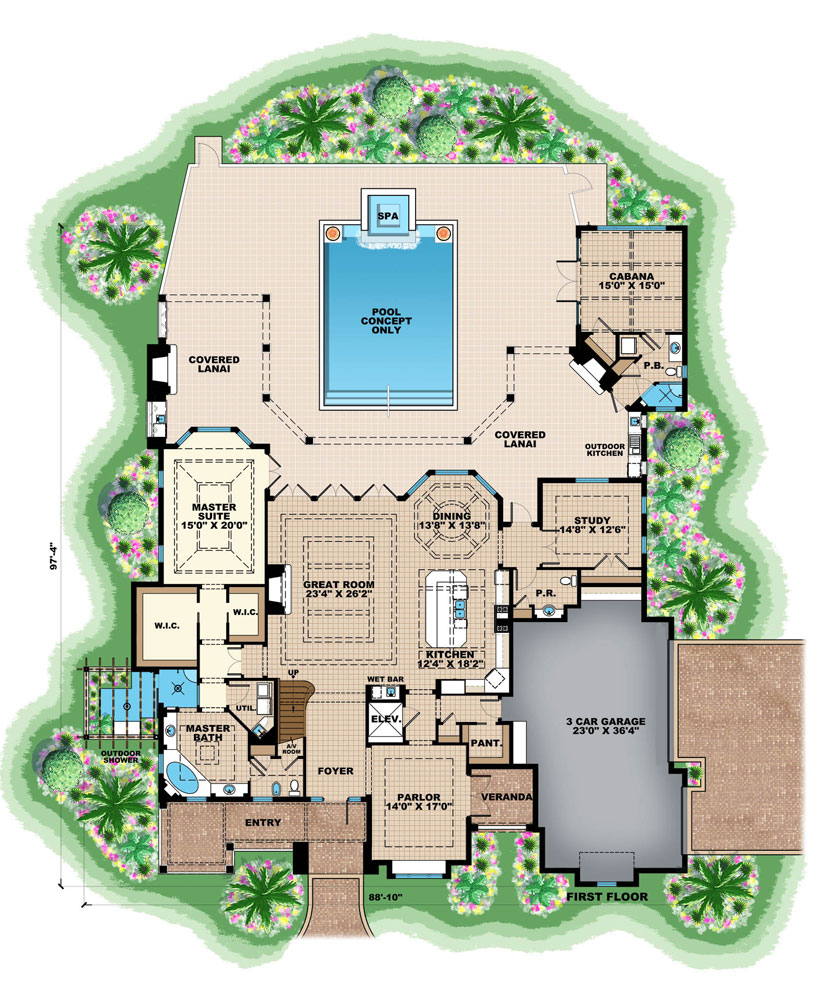Floor Plan Main Level