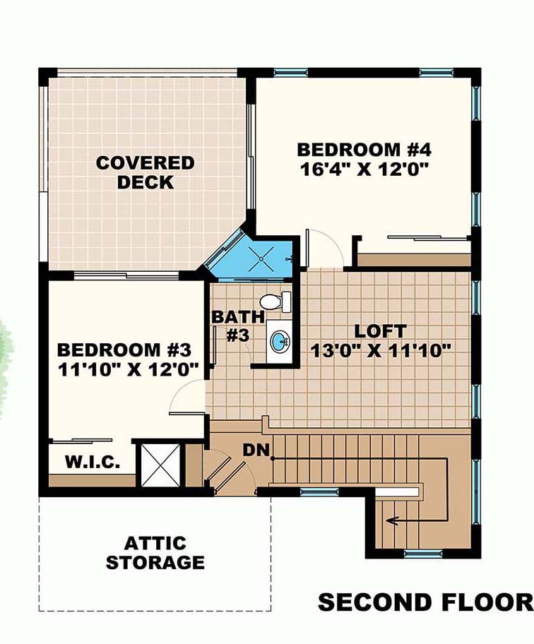 Floor Plan Upper Level
