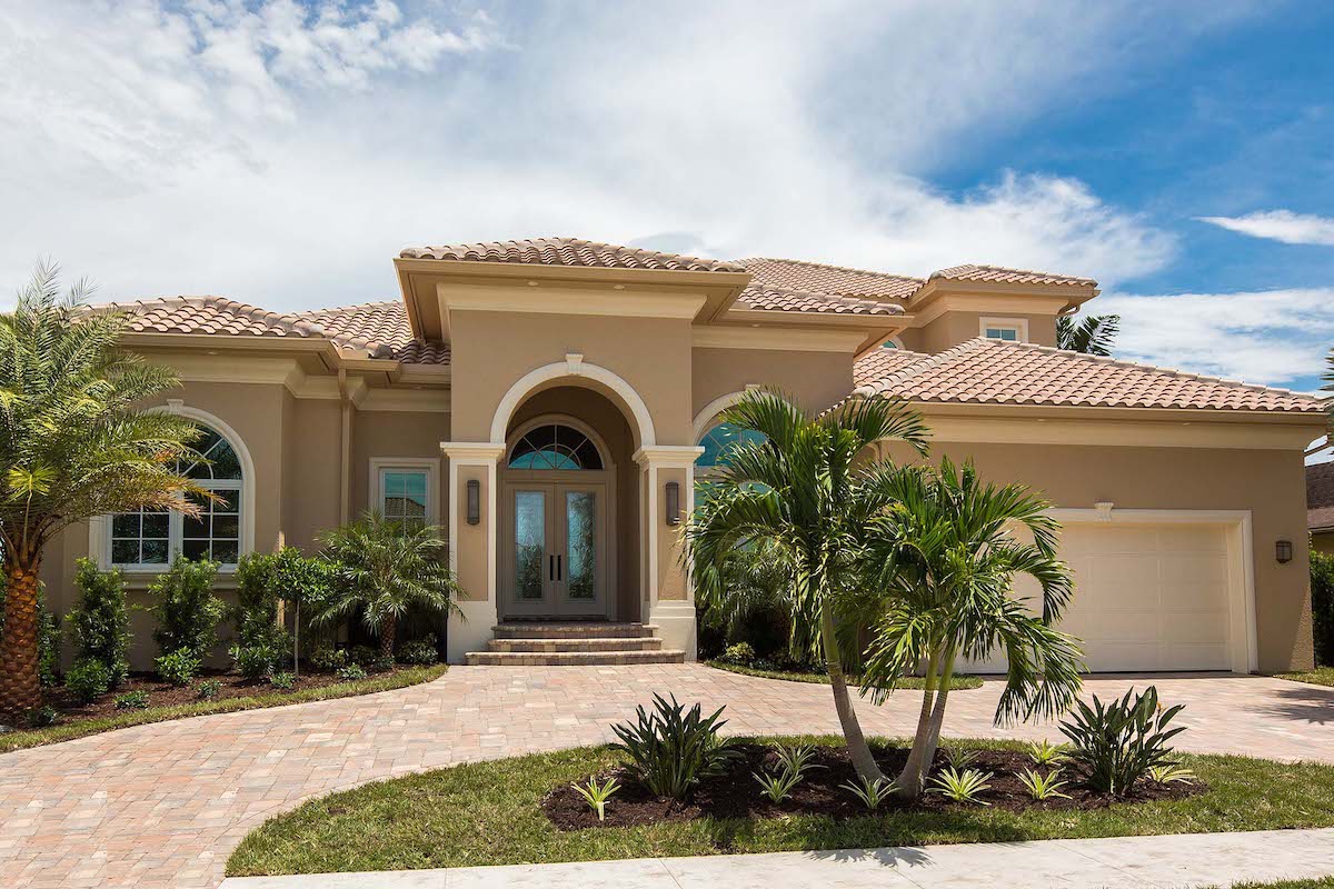 4-Bedroom, 3276 Sq Ft Coastal House - Plan - 175-1132 - Front Exterior