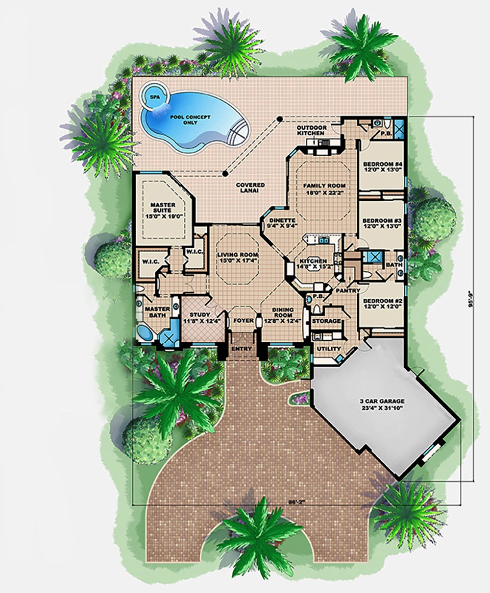Floor Plan Main Level