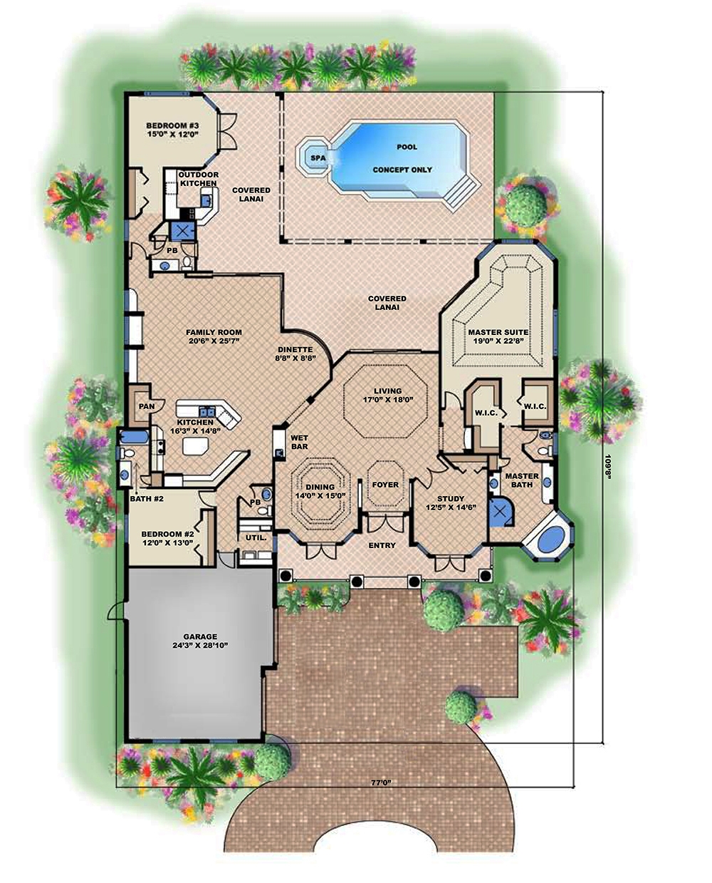 Floor Plan Main Level