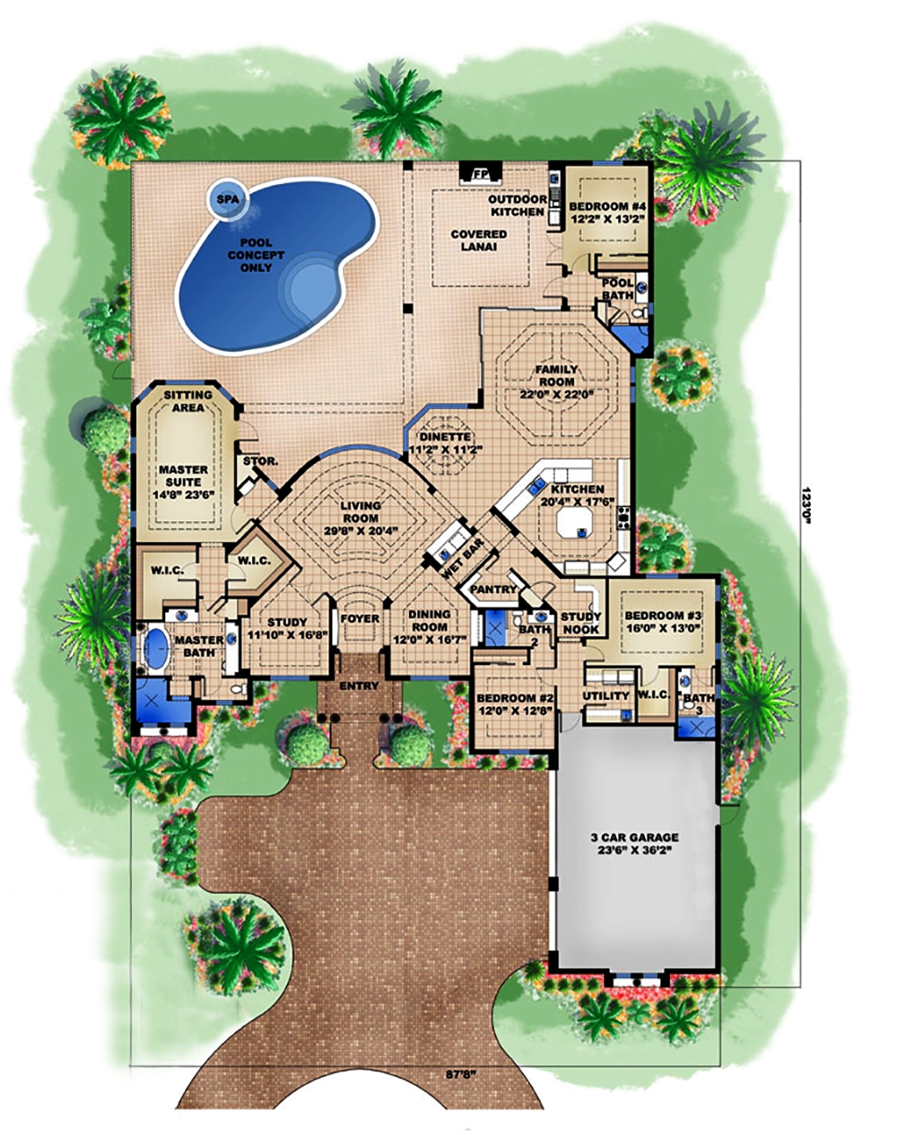 Floor Plan Main Level