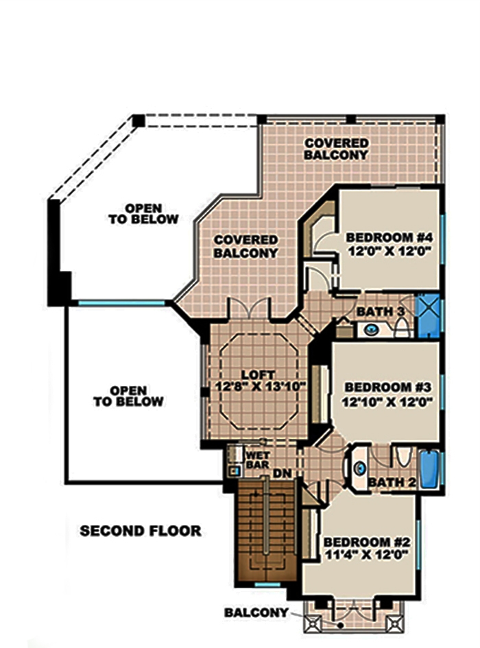 Floor Plan Upper Level