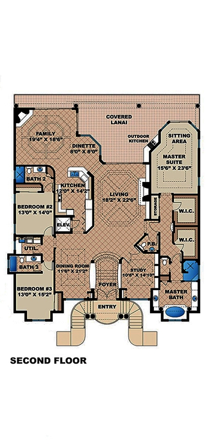 Floor Plan Upper Level