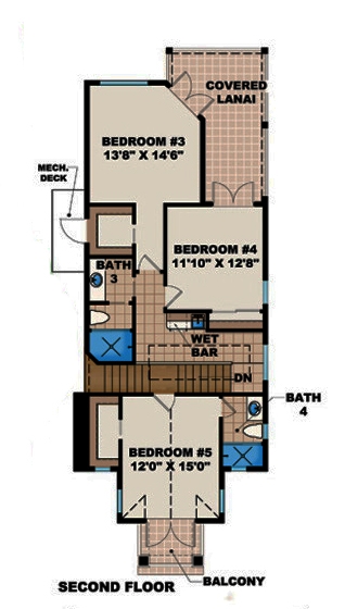 Floor Plan Upper Level