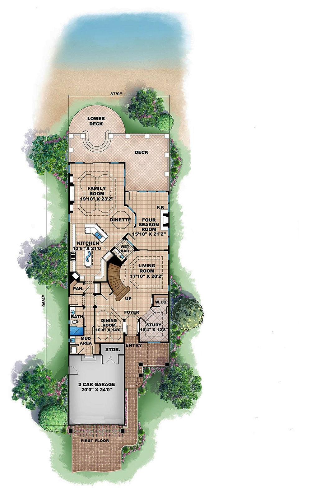 Floor Plan Main Level