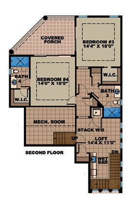 Floor Plan Upper Level