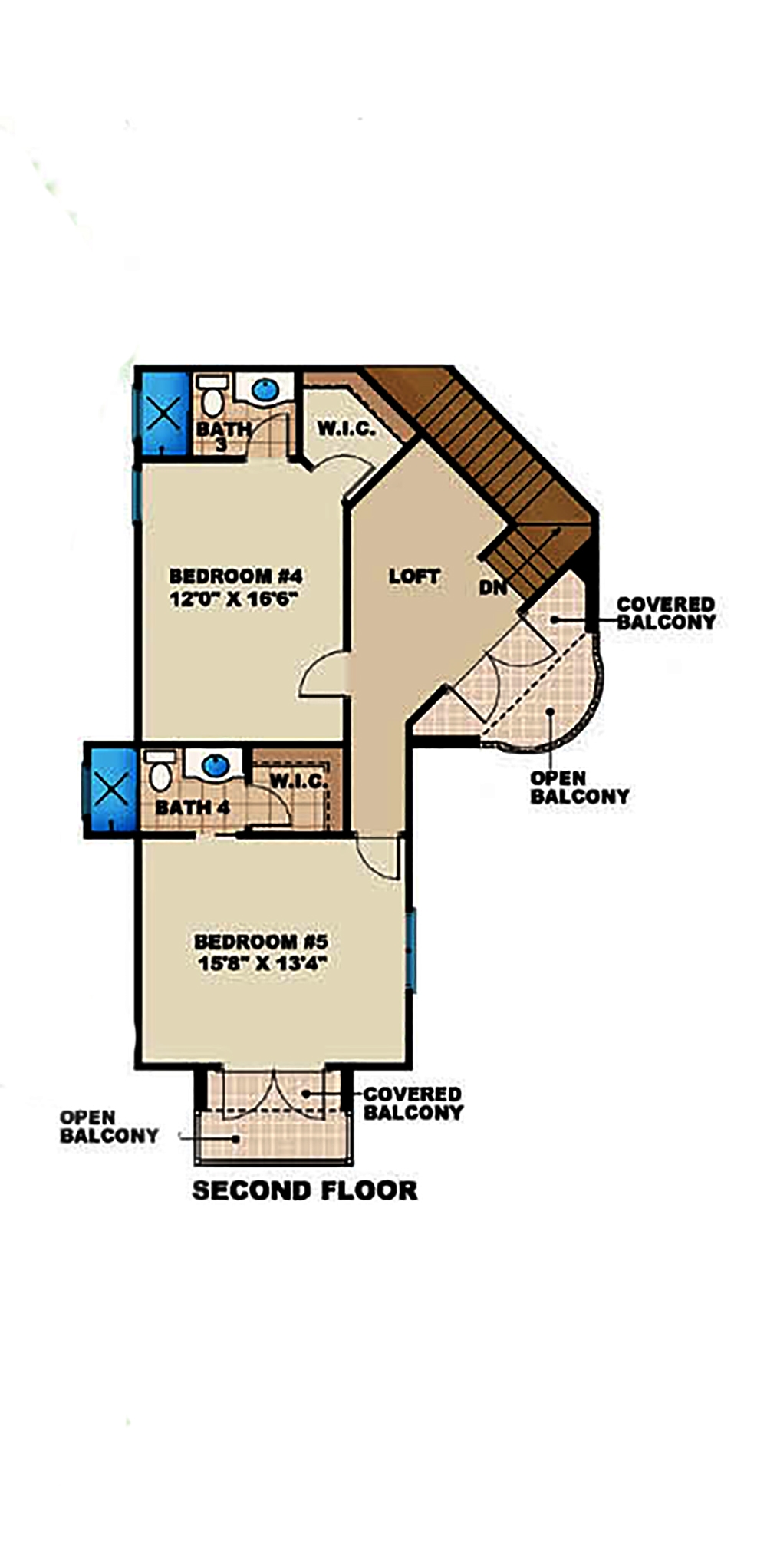 Floor Plan Upper Level