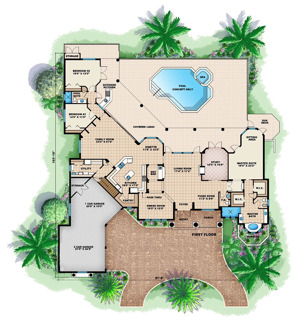 Floor Plan Main Level
