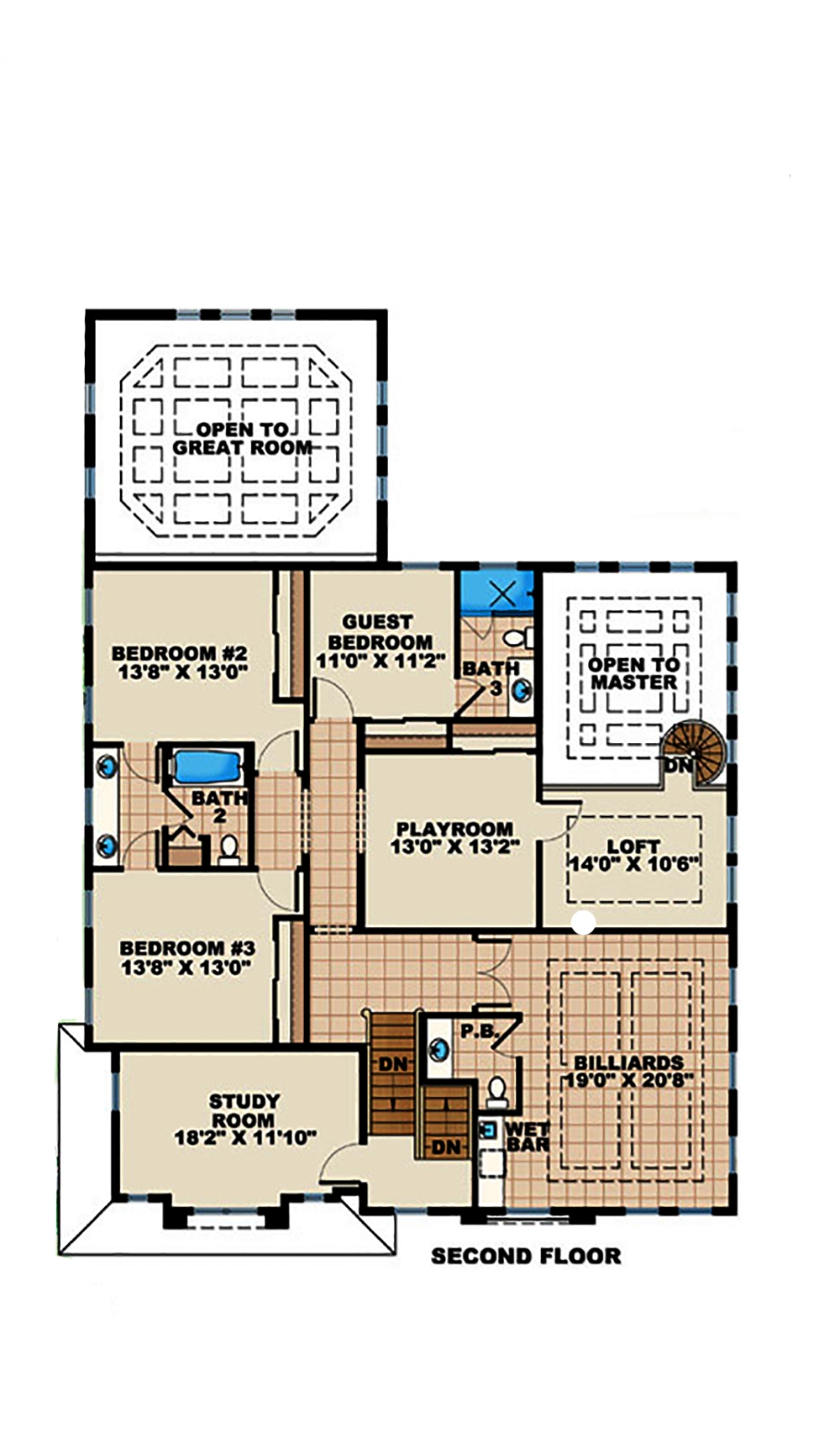 Floor Plan Upper Level