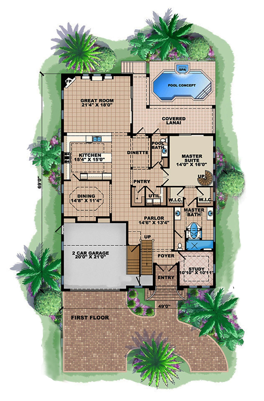 Floor Plan Main Level