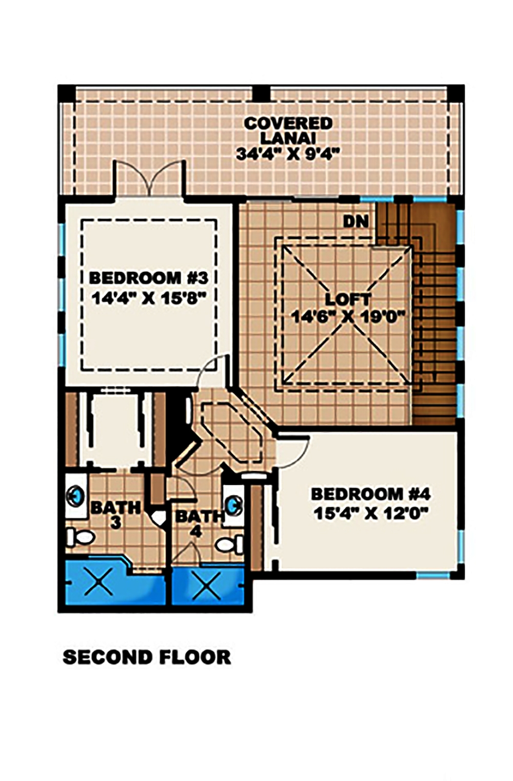 Floor Plan Upper Level