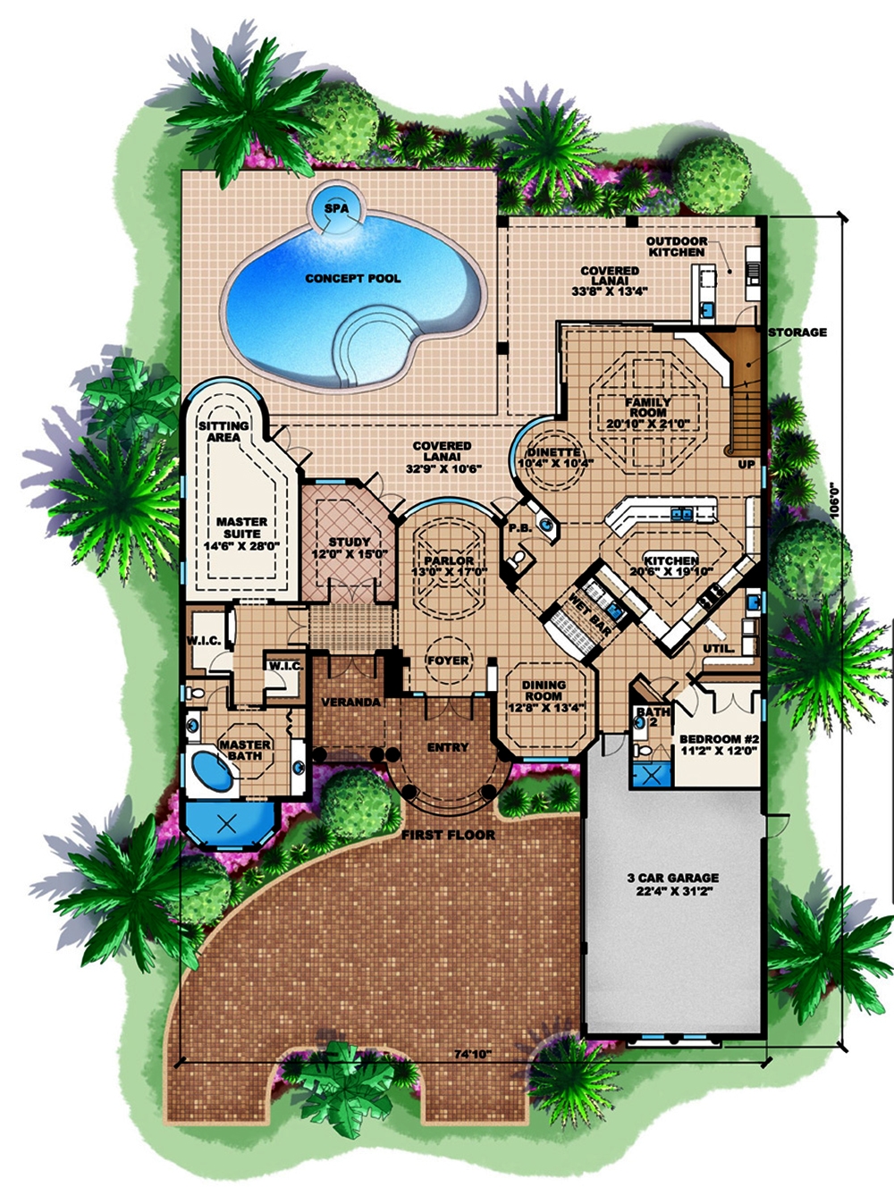 Floor Plan Main Level