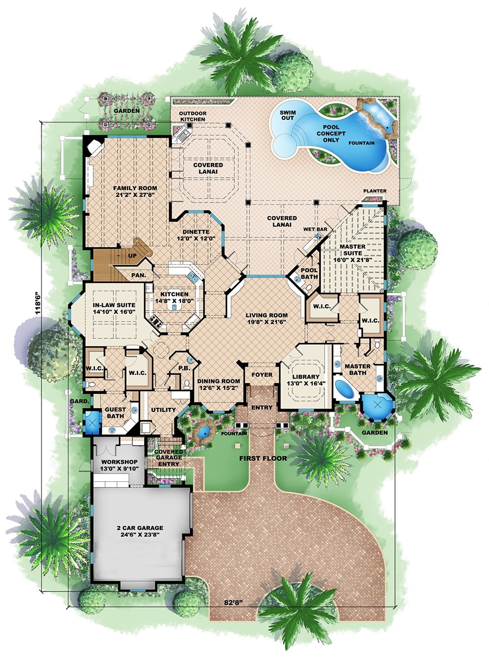 Floor Plan Main Level