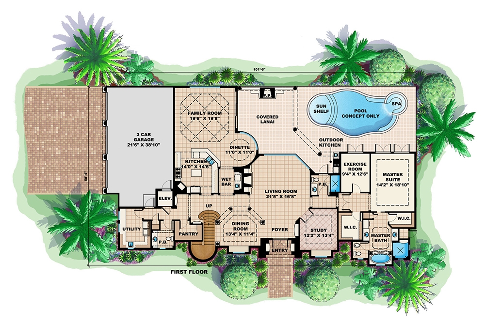 Floor Plan Main Level