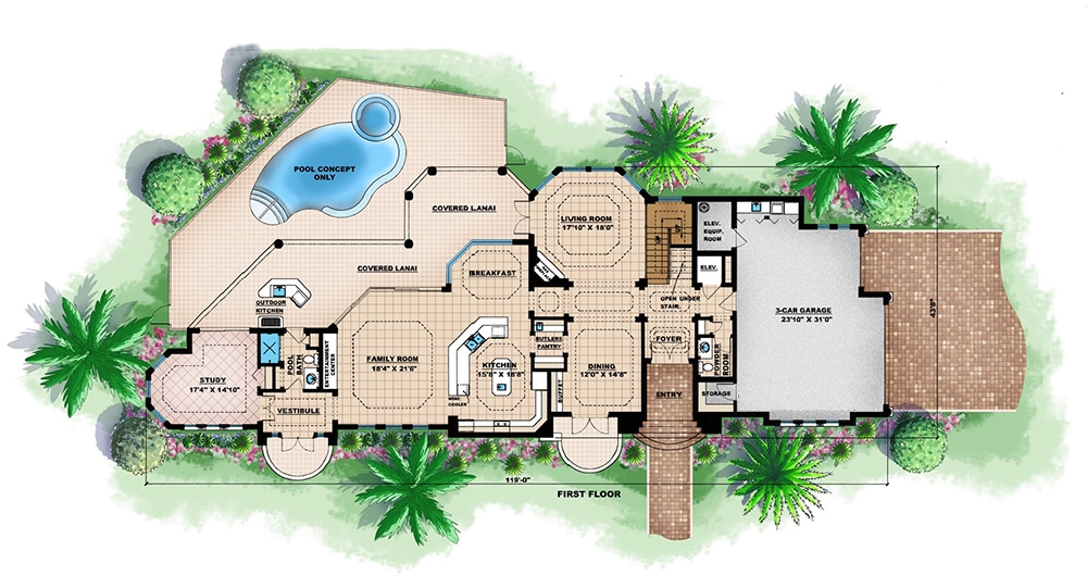 Floor Plan Main Level