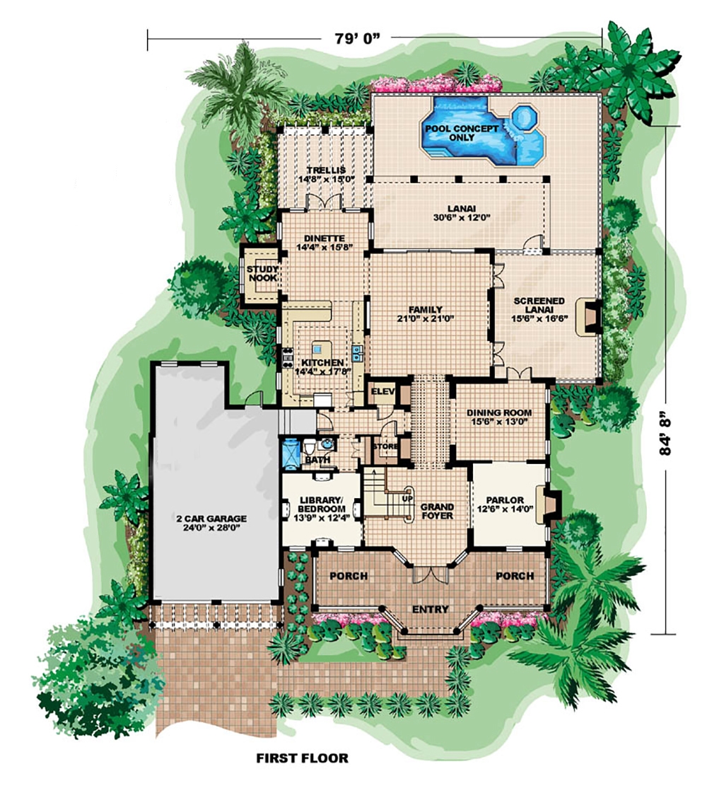 Floor Plan Main Level