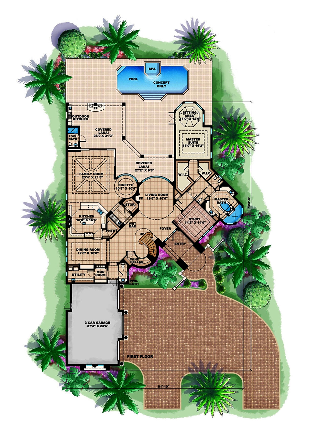 Floor Plan Main Level