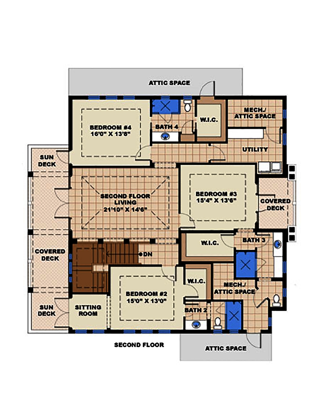 Floor Plan Upper Level