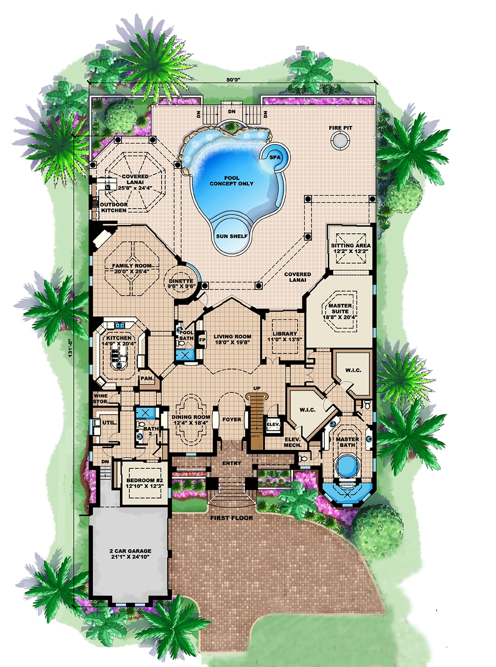 Floor Plan Main Level