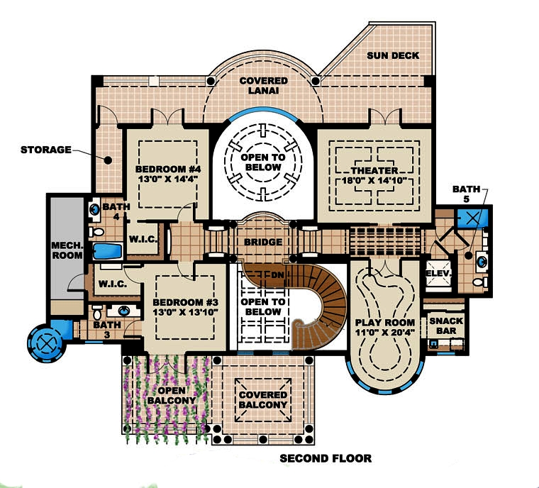 Floor Plan Upper Level