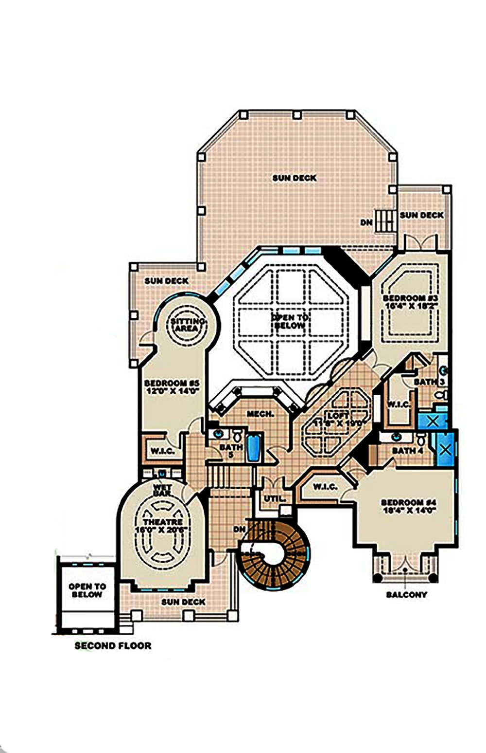 Floor Plan Upper Level