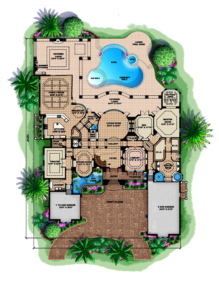 Floor Plan Main Level