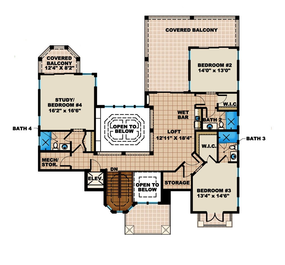 Floor Plan Third Story