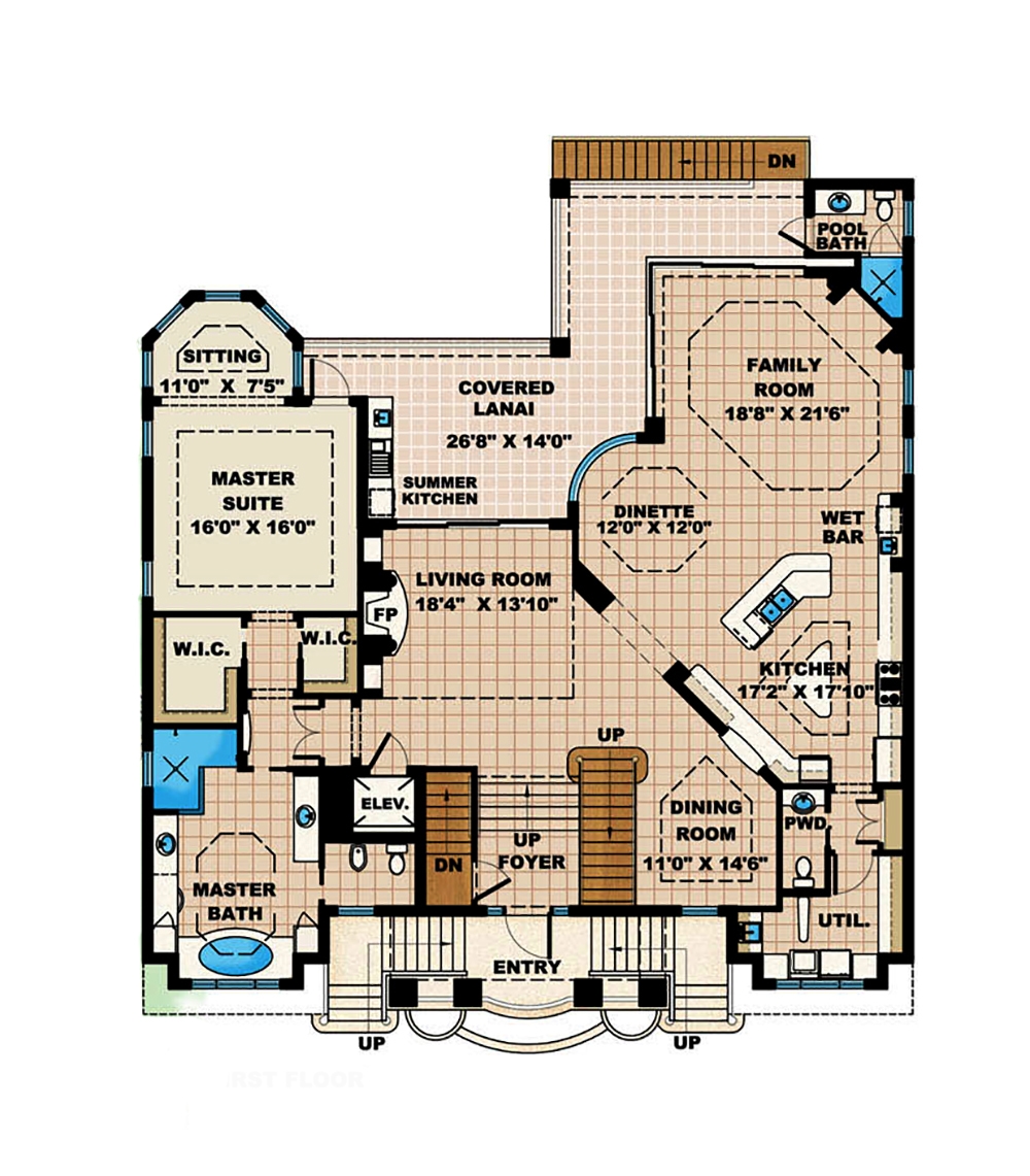 Floor Plan Upper Level